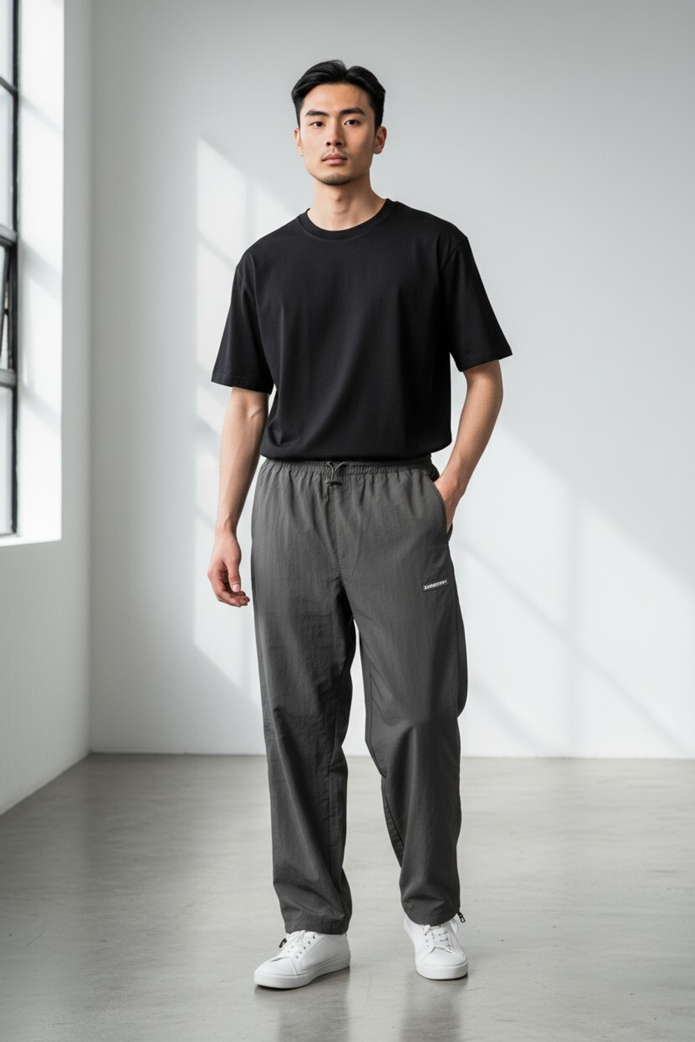 Брюки плащевые DS