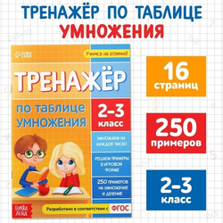 Тренажёр по таблице умножения