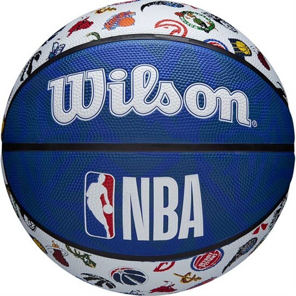 Мяч баскетбольный Wilson NBA ALL TEAM BSKT BL SZ7 COMPOSITE LEATHER