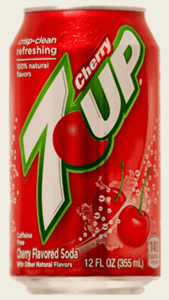 7UP Cherry 0.355 л. - ж/б(12 шт.)