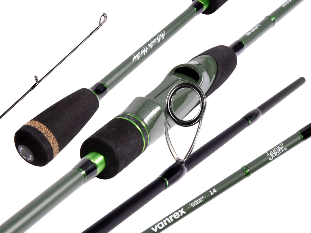 Спиннинг Lucky John Twitching Special 14 6`0" / 183см, 3-14г
