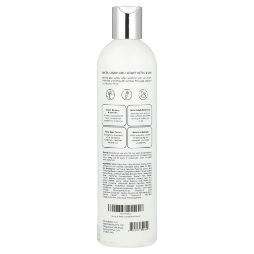 LxH, Кондиционер из конопли и биотина, 355 мл (12 жидк. унц.)