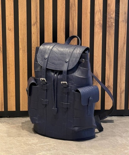 Рюкзак Louis Vuitton Christopher из кожи крокодила