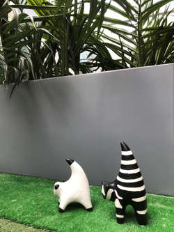 Статуэтка Hand Painted Cat ornament-B