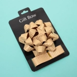 Набор для декорирования «Звездное небо» бант 2см, лента 2,5см (3м), Шампань/Золото