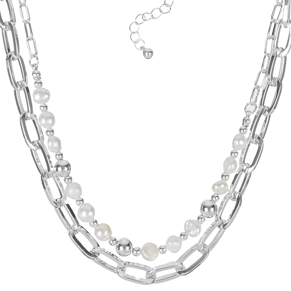 Колье Fiore Luna Pearl Double BL1007 S