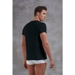 Мужская футболка черная с v-образным вырезом Doreanse 2860