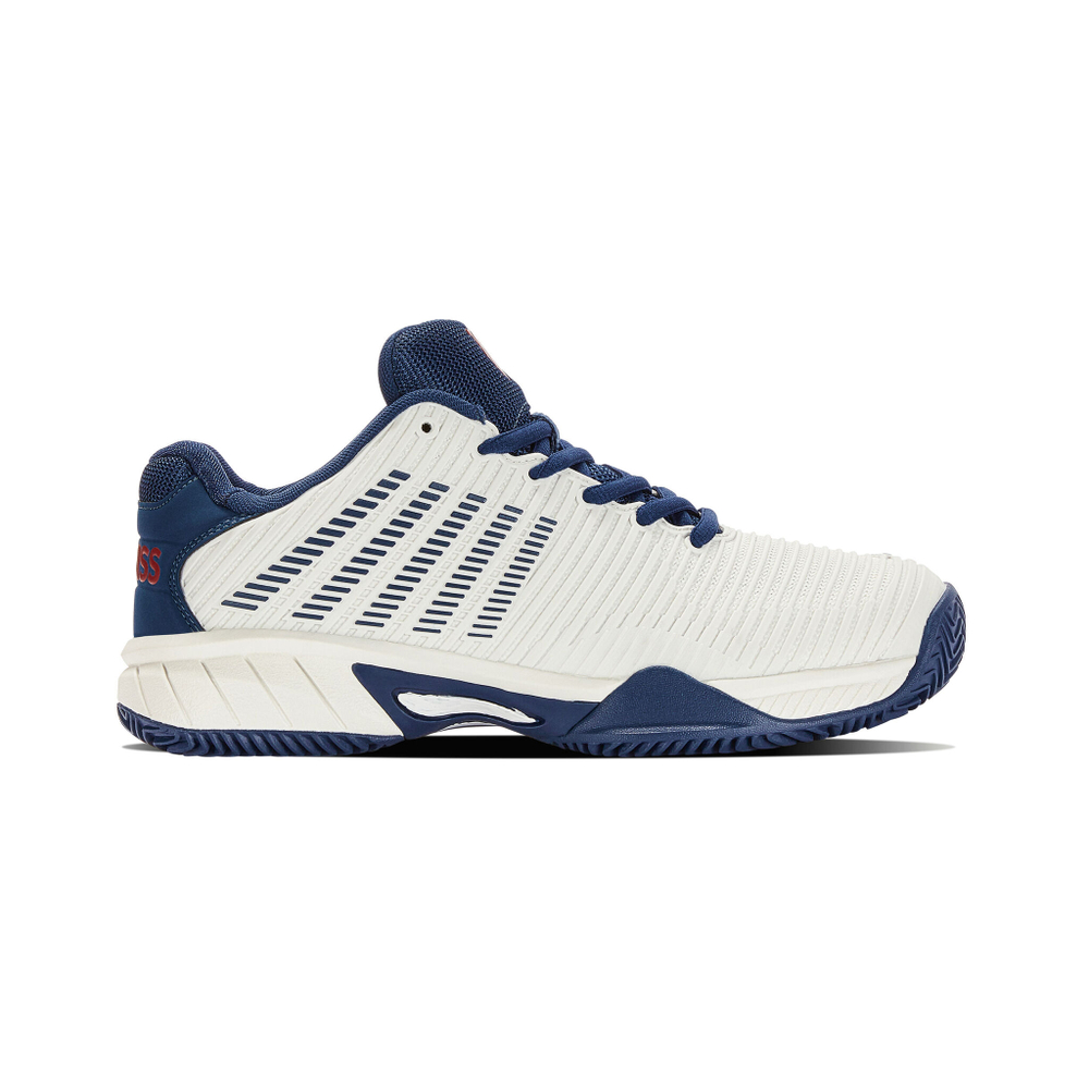 Детские теннисные кроссовки K-Swiss Hypercourt Express 2 Kids - White, Dark Blue