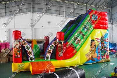 Надувная горка "Индиана" 7*4*4 м