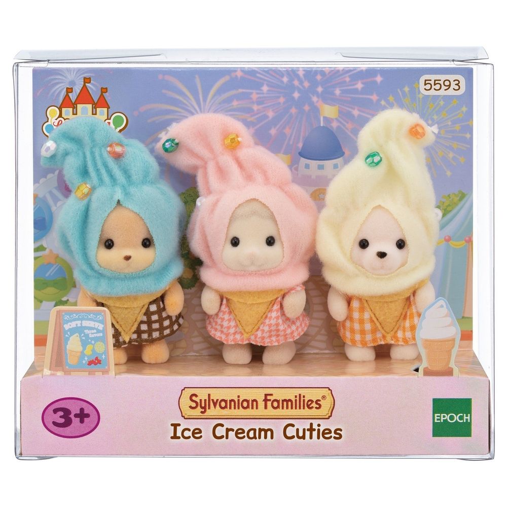 Набор игровой Sylvanian Families Малыши в костюмах мороженого 5593