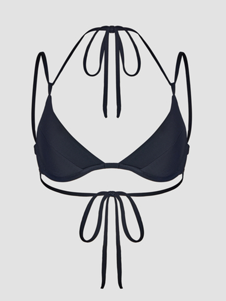 Лиф на кости Wow черный