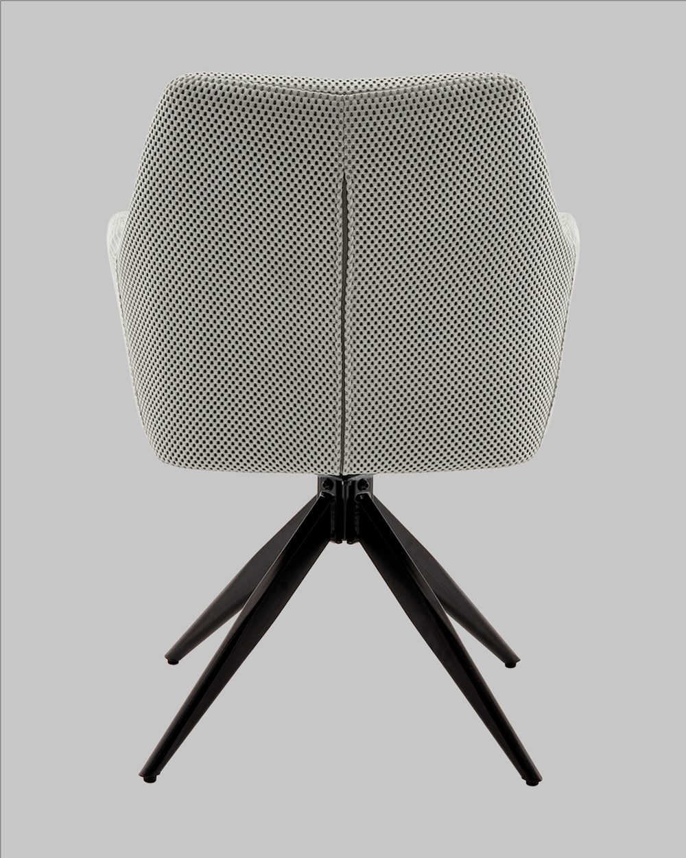 Стул обеденный Enid серо-зеленый ткань Sonic