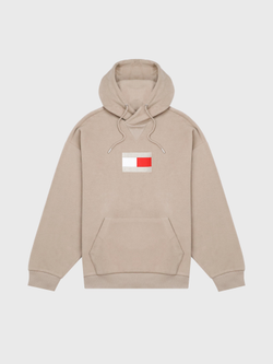 Худи Tommy Jeans Tommy Collection Flag Medium Taupe