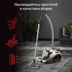 Пылесос с контейнером для пыли Tefal Compact Power TW3786RA