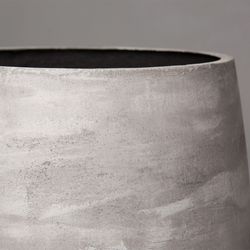 Кашпо BARREL CONCRETE GREY LIGHT D44 H48