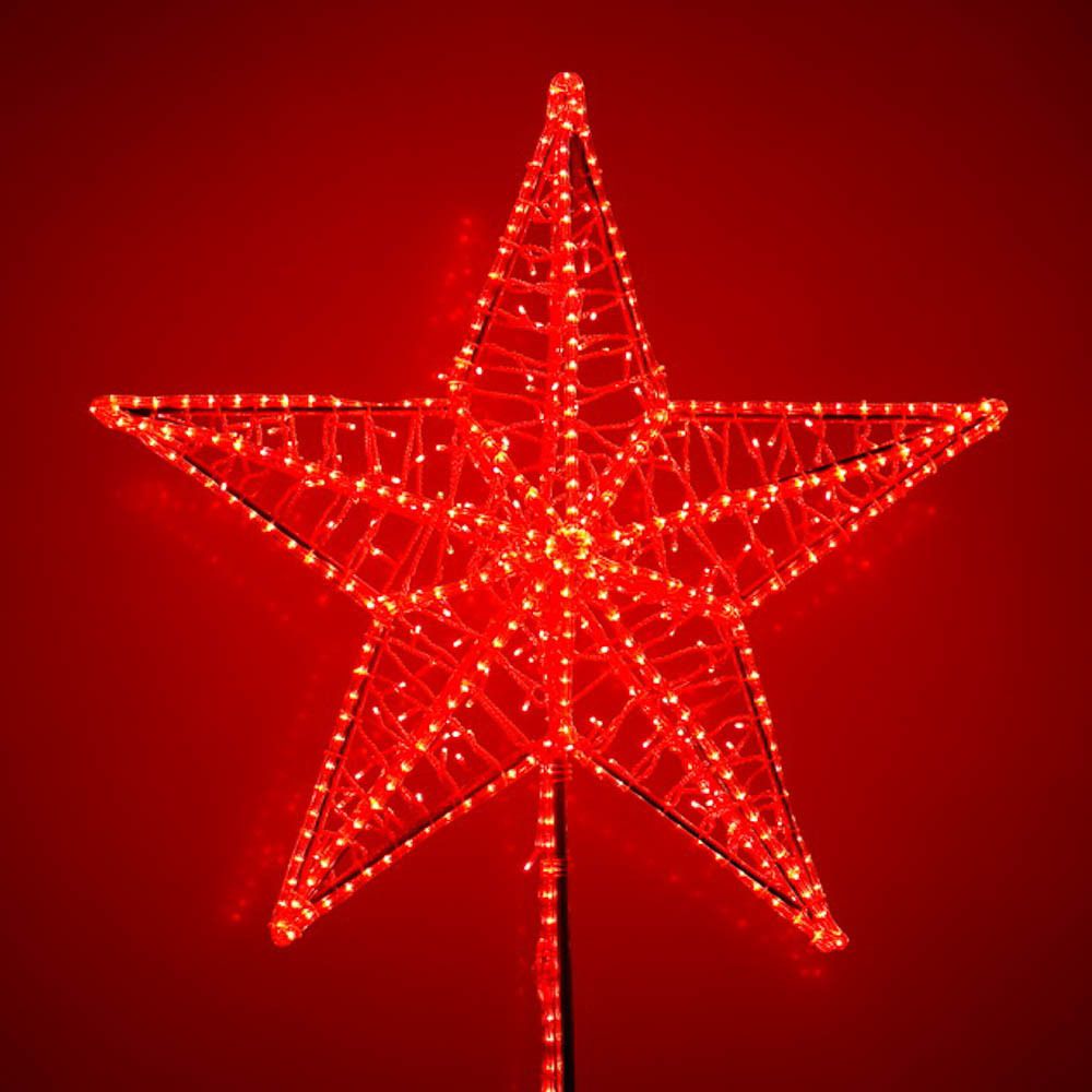 Макушка - звезда на елку «Кремлевская» белая