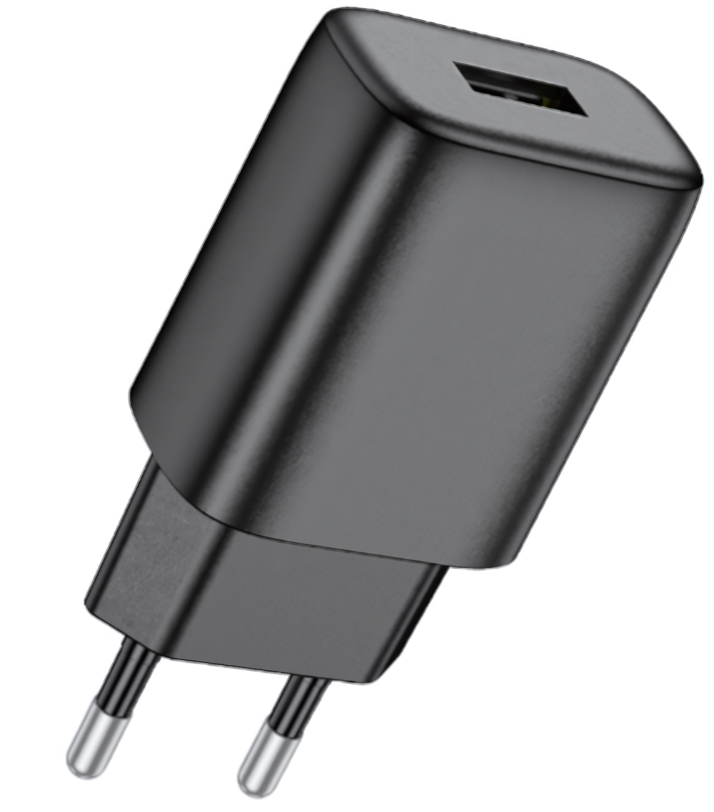 Зарядное устройство HOCO C134A 2.4A USB Black