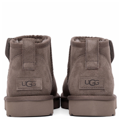 UGG Mens Classic Ultra Mini Zip Boot Smoke