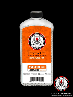 Шары G&G 0,30 g (белые, 5600 шт, бутылка)