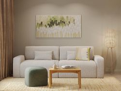 Торшер Vinger, 135 см, бежевый