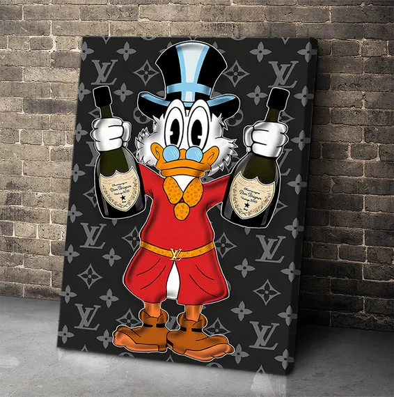 Постер "Скрудж МакДак в LV"