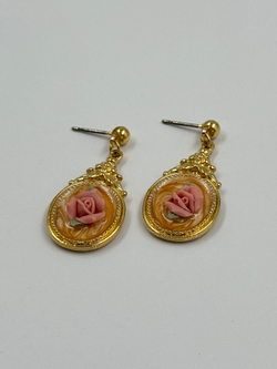 Серьги с розами Avon