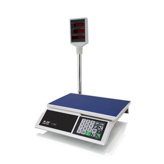 Торговые настольные весы M-ER 326 ACP &quot;Slim&quot; LED Белые