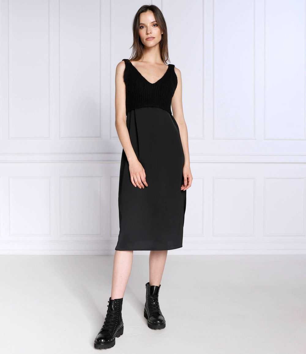 платье + свитер reform Pinko - черный(1G188D A06F)