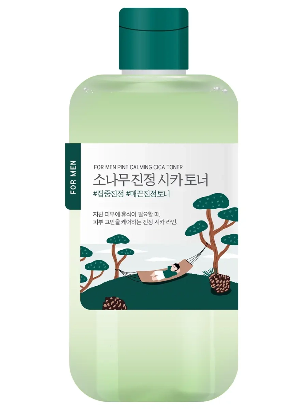 Round Lab Мужской успокаивающий тонер с экстрактами сосны и центеллы For Men Pine Calming Cica Toner 200 мл