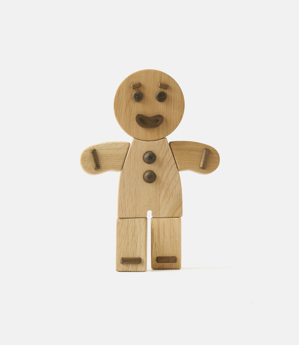 Boyhood Gingerbread Man Oak Large — фигурка из дерева