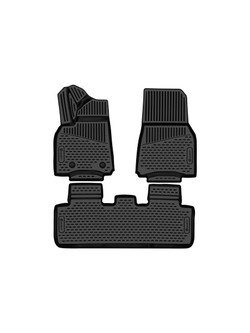 Коврики в салон для TESLA Model Y (I) Long Range Dual Motor Electro AT 2021- Европа, 3шт. (полиуретан) ELEMENT3DA59049210K