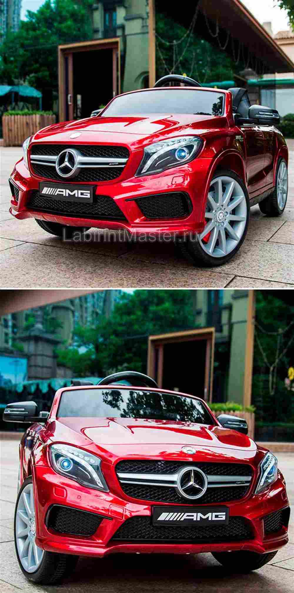 Детский электромобиль "Mercedes-Benz AMG HZB-188" красный