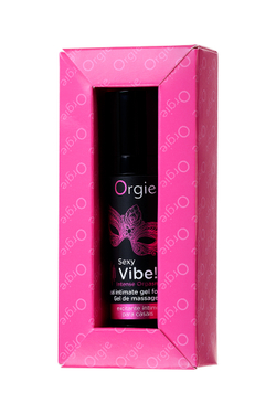 Гель Orgie Sexy Vibe Intense Orgasm с покалывающим, разогревающим и охлаждающим эффектом, 15 мл