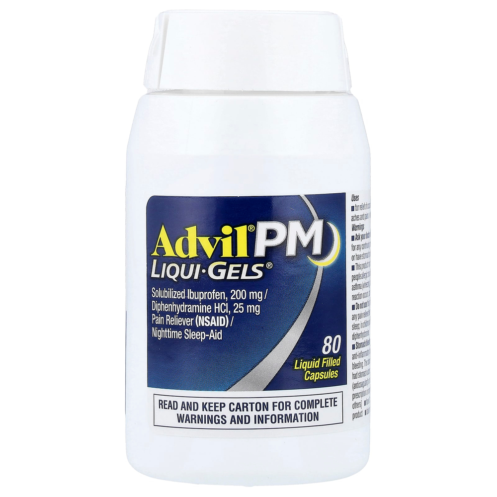 Advil, Liqui-Gels®, 80 капсул с жидкостью