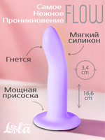 Нереалистичный дилдо Flow Stray Purple 2041-01lola