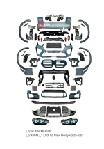 Обвес переделка для BMW X6 G06 2019-2023 в BMW X6 M F96 Рестайлинг 2023+ БМВ