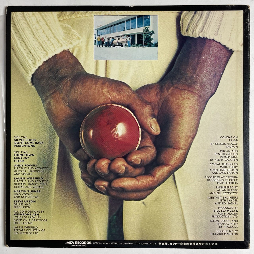 Винтажная виниловая пластинка LP Wishbone Ash There The Rub (Japan 1974) (No Obi)
