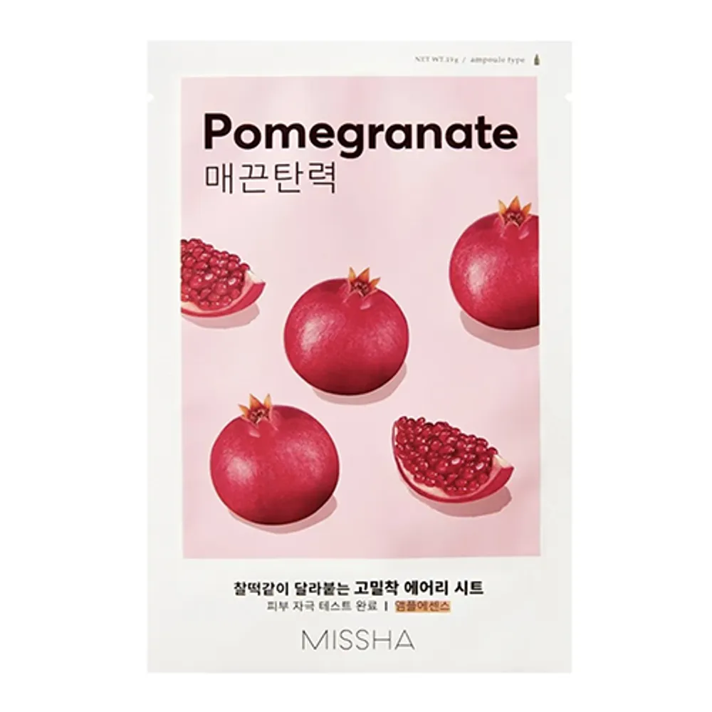 Тканевая маска с экстрактом граната MISSHA Airy Fit Sheet Mask Pomegranate