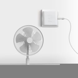 Разветвитель электрический ЭРА SP-4-W на 4 розетки без заземления 16А белый