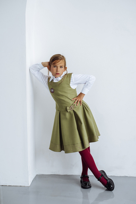 Сарафан школьный "Леана" коллекция "Нобель"