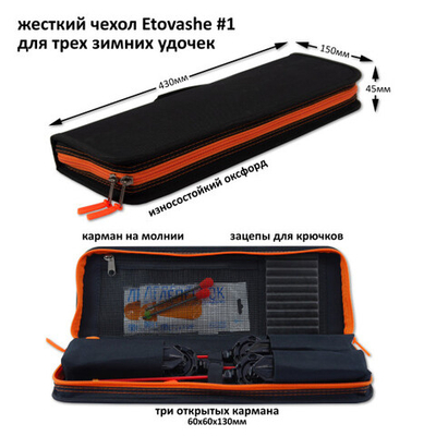 Набор из 3 удочек "ЭтоВаше"(Etovashe)