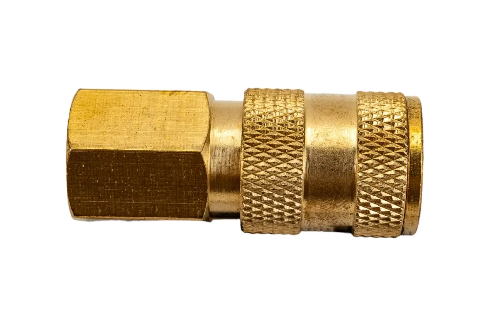 Быстроразъем RF-BSE1-3SF пневматический с клапаном, внутренняя резьба 3/8" (в пластиковом держателе) ROCKFORCE