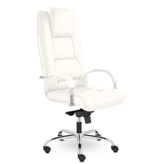 Кресло С-44 Борн В хром МБ S-0402 (белый)