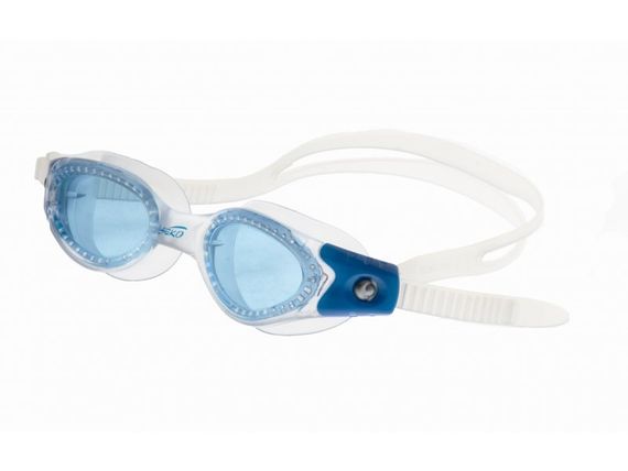 Очки для плавания детские Saeko S52 L31 Pacific прозрачно-синии