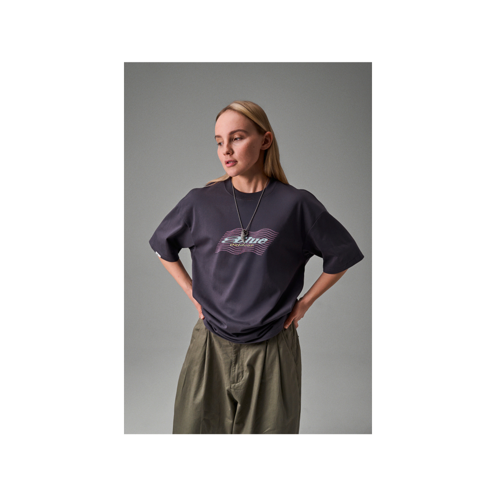 Футболка Nothomme Blue Cool Quick-Drying T-shirt "Dark Purple"