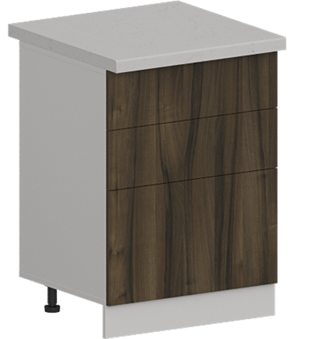 Кухня Модуль ШН3Я 600 Вотан / Орех Миланский