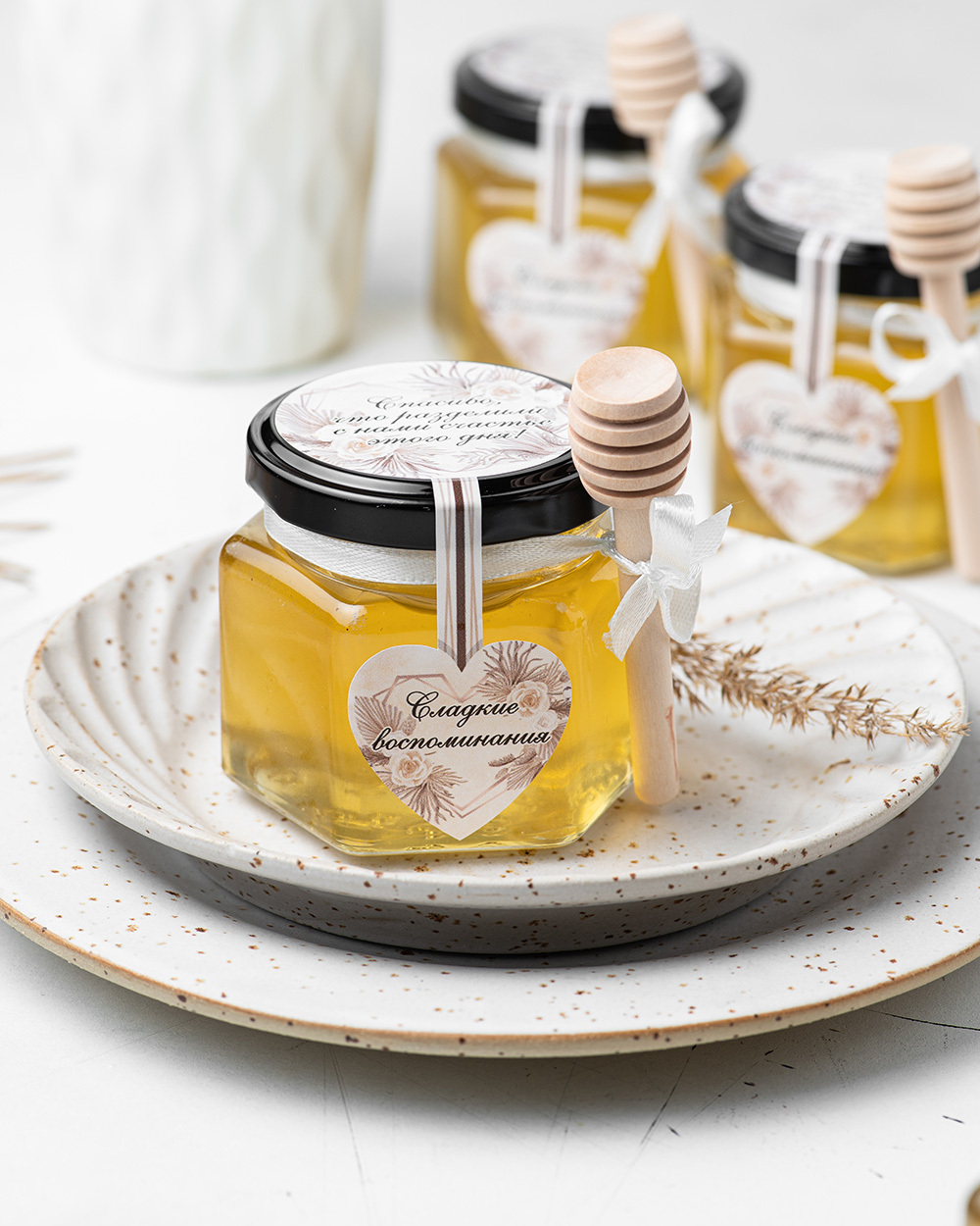 Набор свадебных бонбоньерок (свадебные комплименты для гостей)