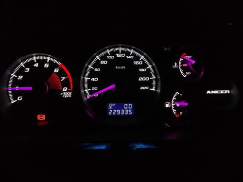 Шкала приборов Lancer 9 №4 - МКПП и АКПП