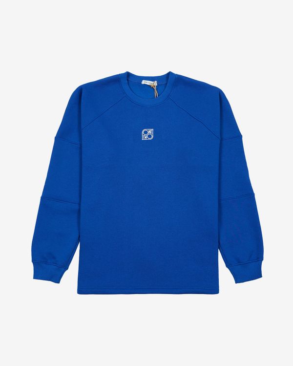 Толстовка "BASIC" Реглан Начес Василек - фото 1