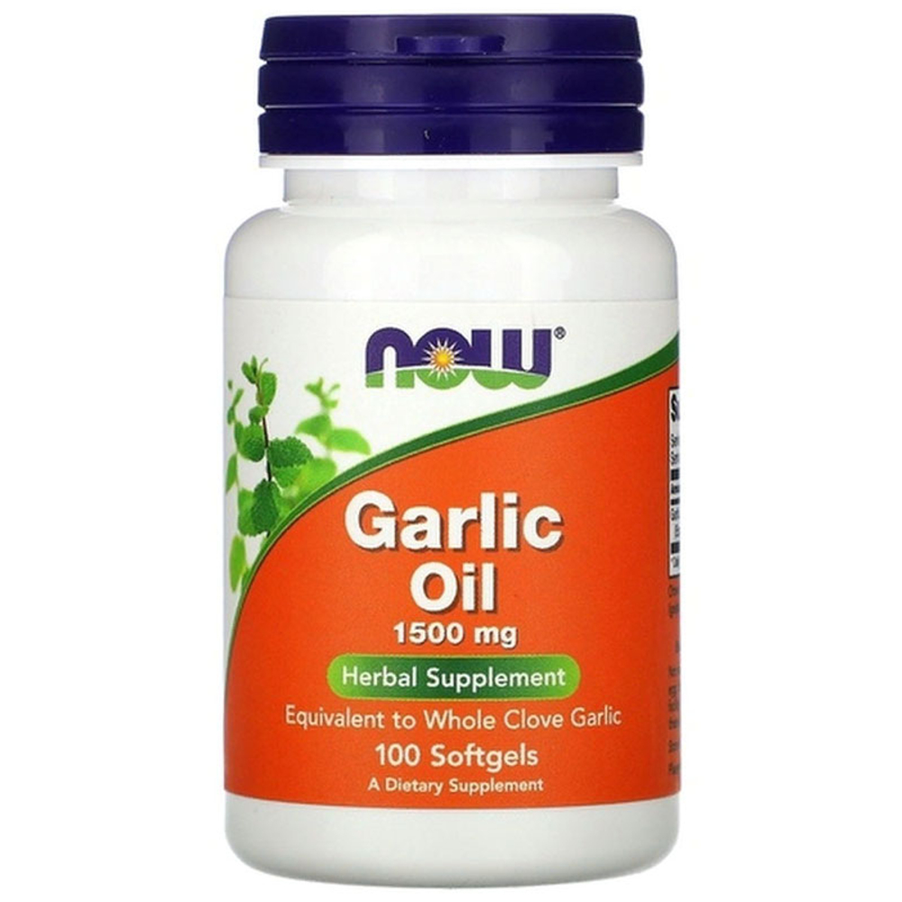 NOW Garlic Oil 1500 мг. (100 капс.)